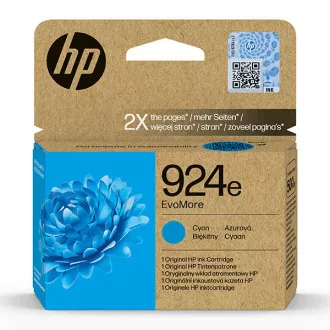 HP 924e (4K0U7NE) - tusz, cyan
