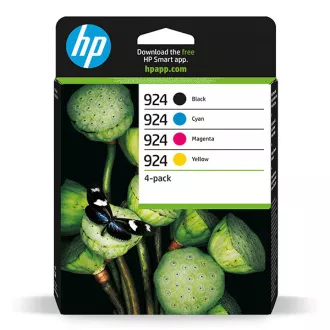 HP 924 (6C3Z1NE) - tusz, black + color (czarny + kolor) HP 924 (6C3Z1NE) - tusz, black + color (czarny + kolor)