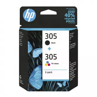 HP 305 (6ZD17AE#301) - tusz, black + color (czarny + kolor) HP 305 (6ZD17AE#301) - tusz, black + color (czarny + kolor)