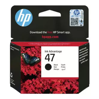 HP 47 (6ZD21AE) - tusz, black (czarny)