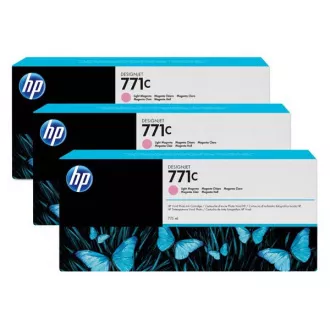 HP 771C (B6Y35A) - tusz, light magenta (światło magenta) 3szt HP 771C (B6Y35A) - tusz, light magenta (światło magenta) 3szt
