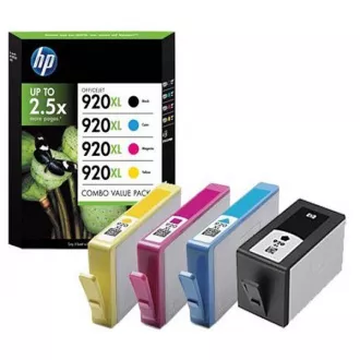 HP 920-XL (C2N92AE) - tusz, black + color (czarny + kolor) HP 920-XL (C2N92AE) - tusz, black + color (czarny + kolor)