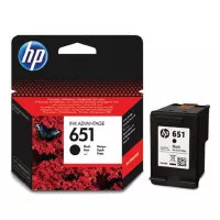 HP 651 (C2P10AE) - tusz, black (czarny)
