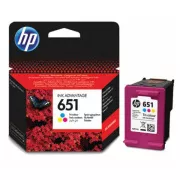 HP 651 (C2P11AE) - tusz, color (kolor)