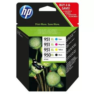 HP 950-XL + 951-XL (C2P43AE) - tusz, black + color (czarny + kolor)
