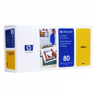 HP 80 (C4823A) - głowica drukująca, yellow (żółty)