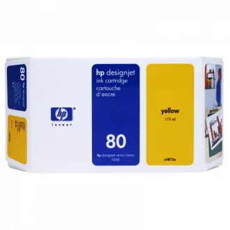 HP 80 (C4848A) - tusz, yellow (żółty) HP 80 (C4848A) - tusz, yellow (żółty)