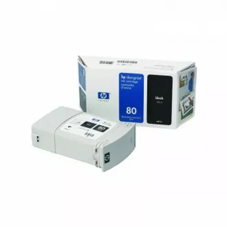 HP 80 (C4871A) - tusz, black (czarny) HP 80 (C4871A) - tusz, black (czarny)