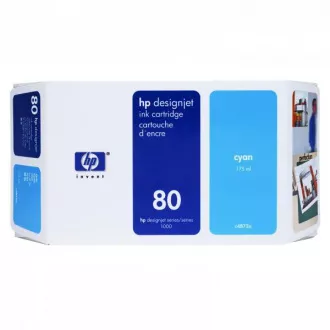 HP 80 (C4872A) - tusz, cyan HP 80 (C4872A) - tusz, cyan