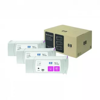 HP 81 (C4932A) - tusz, magenta