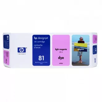 HP 81 (C4935A) - tusz, light magenta (światło magenta)