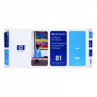 HP 81 (C4951A) - głowica drukująca, cyan HP 81 (C4951A) - głowica drukująca, cyan