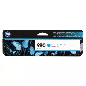 HP 980 (D8J07A) - tusz, cyan