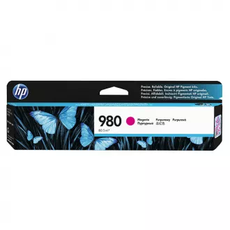 HP 980 (D8J08A) - tusz, magenta