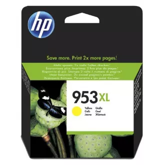 HP 953-XL (F6U18AE) - tusz, yellow (żółty)