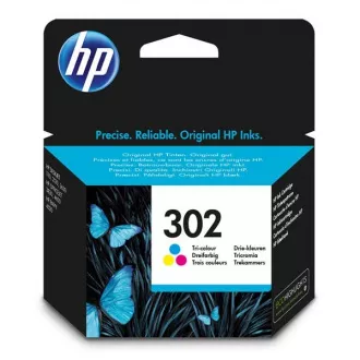 HP 302 (F6U65AE#301) - tusz, color (kolor)