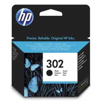 HP 302 (F6U66AE) - tusz, black (czarny) HP 302 (F6U66AE) - tusz, black (czarny)
