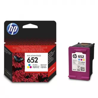 HP 652 (F6V24AE#302) - tusz, color (kolor)