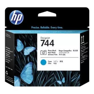 HP 744 (F9J86A) - głowica drukująca, cyan