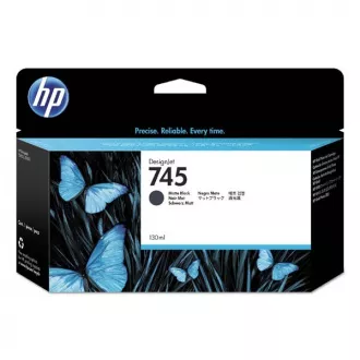 HP 745 (F9J99A) - tusz, matt black (czarny mat)