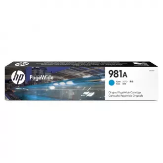 HP 981A (J3M68A) - tusz, cyan HP 981A (J3M68A) - tusz, cyan