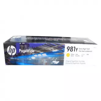 HP 981Y (L0R15A) - tusz, yellow (żółty) HP 981Y (L0R15A) - tusz, yellow (żółty)