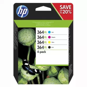 HP 364-XL (N9J74AE) - tusz, black + color (czarny + kolor) HP 364-XL (N9J74AE) - tusz, black + color (czarny + kolor)