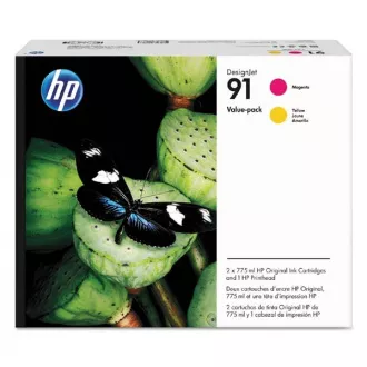 HP 91 (P2V36A) - głowica drukująca, magenta