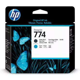HP 774 (P2W01A) - głowica drukująca, cyan