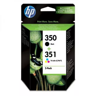 HP 350 + 351 (SD412EE) - tusz, black + color (czarny + kolor) 2szt