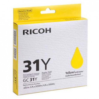 Ricoh GXE2600 (405691) - tusz, yellow (żółty)
