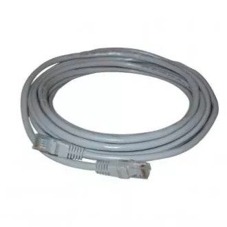 Kabel sieciowy LAN patchcord UTP, kat. 5e, RJ45 męski - RJ45 męski, 15 m, nieekranowany, szary, torba z logo LOGO Kabel sieciowy LAN patchcord UTP, kat. 5e, RJ45 męski - RJ45 męski, 15 m, nieekranowany, szary, torba z logo LOGO