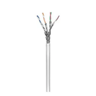 Kabel sieciowy LAN S/FTP, Cat.6, Lanko - Lanko, 305 m, podwójne ekranowanie, CCA, szary