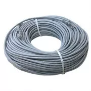 Kabel sieciowy LAN UTP patchcord, Cat.5e, RJ45 męski - RJ45 męski, 50 m, nieekranowany, szary, ekonomiczny