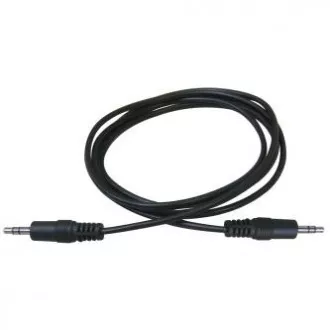 Kabel audio Jack (3,5 mm) męski - Jack (3,5 mm) męski, 5 m, czarny Kabel audio Jack (3,5 mm) męski - Jack (3,5 mm) męski, 5 m, czarny