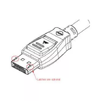 Kabel wideo DisplayPort męski - HDMI męski, 5m, czarny