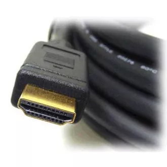 Kabel wideo HDMI męski - HDMI męski, HDMI 1.4 - High Speed z Ethernetem, 10 m, pozłacane złącza, czarny