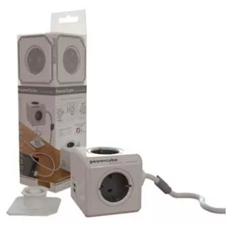 Przedłużacz sieciowy 230 V, wtyczka CEE7 – POWERCUBE, 1,5 m, EXTENDED USB, szary, POWERCUBE, 4 gniazda, PD 20 W A C Przedłużacz sieciowy 230 V, wtyczka CEE7 – POWERCUBE, 1,5 m, EXTENDED USB, szary, POWERCUBE, 4 gniazda, PD 20 W A C