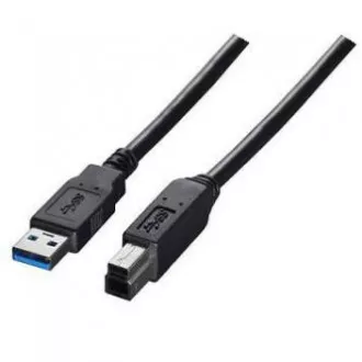 Kabel USB (3.0), USB A męski - USB3.0 B męski, 1,8 m, czarny Kabel USB (3.0), USB A męski - USB3.0 B męski, 1,8 m, czarny