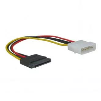 Wewnętrzny kabel zasilający HDD/SSD/DVD/BD, DC SATA - DC 5,25", 0,2 m, blister z logo, SOLD Wewnętrzny kabel zasilający HDD/SSD/DVD/BD, DC SATA - DC 5,25", 0,2 m, blister z logo, SOLD