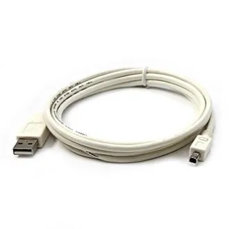 Kabel USB (2.0), USB A męski - 4-pinowy męski, 1,8 m, biały, MITSUMI, WYPRZEDAŻ