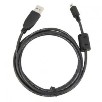Kabel USB (2.0), USB A męski - 14-stykowy męski, 26718, 1,8 m, czarny, FUJI, WYPRZEDAŻ