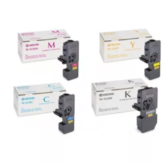 Kyocera TK-5230 (TK-5230CMYK) - toner, black + color (czarny + kolor) Kyocera TK-5230 (TK-5230CMYK) - toner, black + color (czarny + kolor)