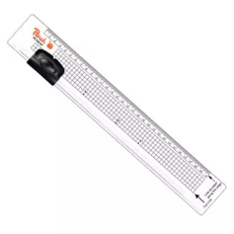 Obcinarka biurkowa brzoskwiniowa z linijką 33cm PC100-04, A3 płaska Obcinarka biurkowa brzoskwiniowa z linijką 33cm PC100-04, A3 płaska