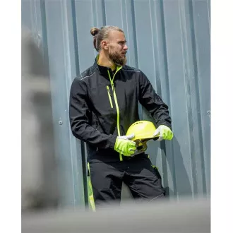 Kurtka softshell ARDON®VISION czarno-żółta | H9198/