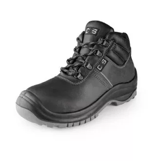 Botki CXS SAFETY STEEL MANGAN S3, czarne, rozmiar 37 Botki CXS SAFETY STEEL MANGAN S3, czarne, rozmiar 37