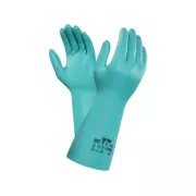Rękawice chemiczne ANSELL SOL-VEX 37-695, zanurzone w nitrylu, rozmiar