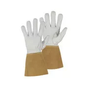 Rękawice CXS LORNE, spawalnicze, szaro - brązowe, rozmiar