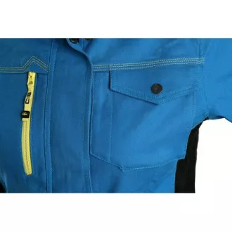 Bluzka CXS STRETCH, 170-176cm, męska, średni niebiesko-czarna, rozmiar