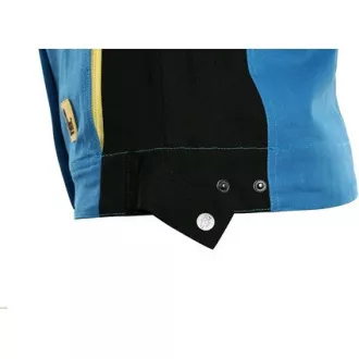 Bluzka CXS STRETCH, 170-176cm, męska, średni niebiesko-czarna, rozmiar